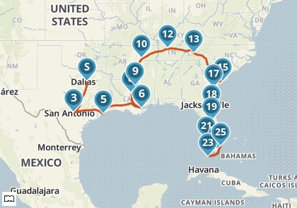 Cowboys, Mansions & Beaches