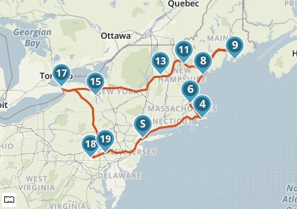 

  Reisduur en voertuig kiezen
