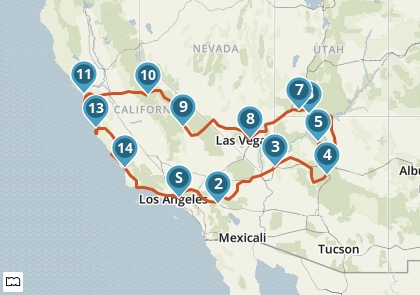 Highlights of the West by motorbike