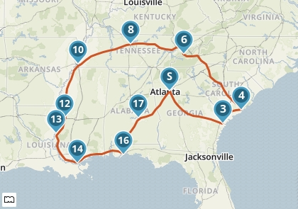 Rondreizen Deep South Amerika | Gratis offerte binnen één werkdag
