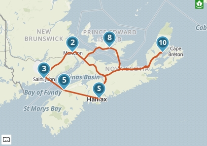 Groepsreis Atlantic Maritimes Tour