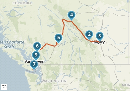 Groepreis Rockies Trail Groepreis Rockies Trail