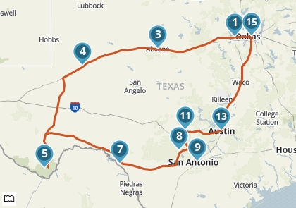 

  The Great Texas Escape per auto of camper
