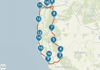 Northern California & Oregon
