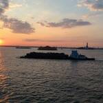 Staten Island zonsondergang